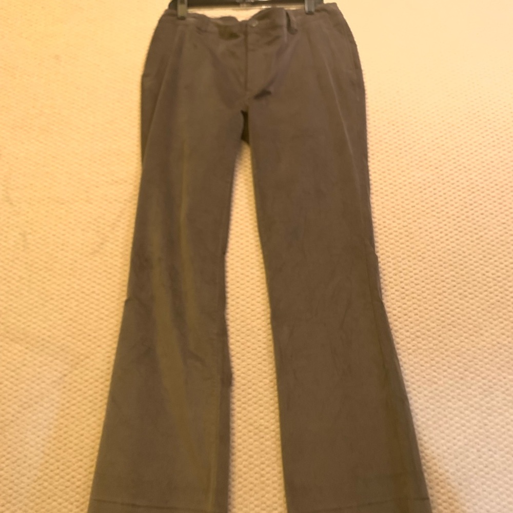 Grey/ Brown suede pants